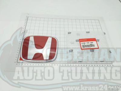 Лот: 15075409. Фото: 1. Красная эмблема H для автомобилей... Кузов