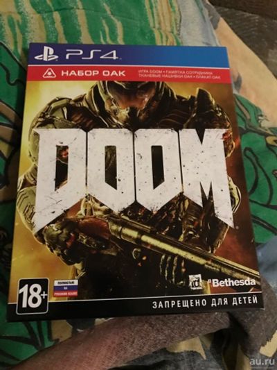 Лот: 8887524. Фото: 1. Doom ps4. Игры для консолей