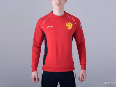 Лот: 13411832. Фото: 1. Свитшот Asics Артикул: 13508. Свитеры, толстовки, худи