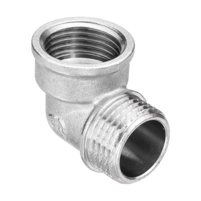 Лот: 25584664. Фото: 1. Уголок 3/4"x1/2", г-ш, латунь... Фитинги, подводка