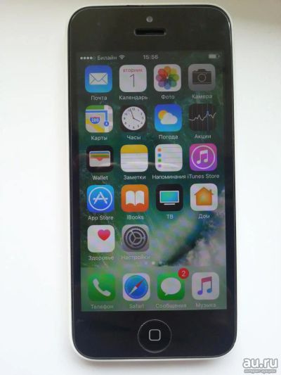 Лот: 10318021. Фото: 1. iPhone 5C белый 16Gb с дефектом. Смартфоны