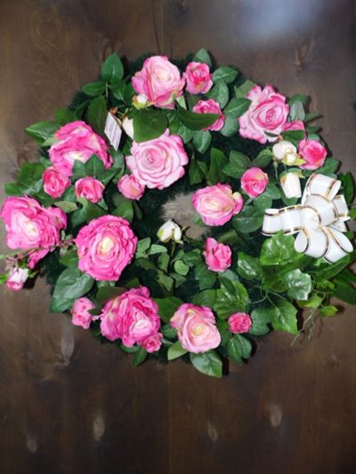 Лот: 15025424. Фото: 1. Ритуальный венок 002. Ритуальные товары