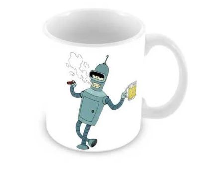 Лот: 10623563. Фото: 1. Кружка Futurama 004020004. Другое (коллекционирование, моделизм)