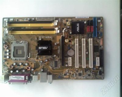 Лот: 236662. Фото: 1. Материнская плата Asus P5PL2 -... Материнские платы