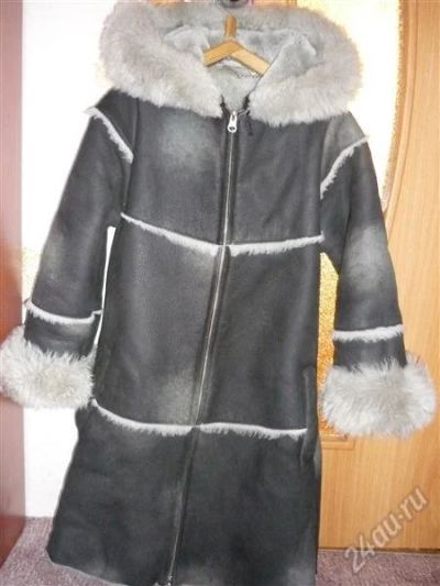 Лот: 2804688. Фото: 1. Дубленка на девочку. Верхняя одежда