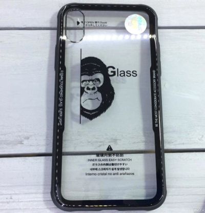 Лот: 12302284. Фото: 1. Чехол Gorilla Glass со вставкой... Чехлы, бамперы