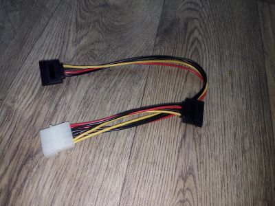 Лот: 11604525. Фото: 1. molex - sata x2. Шлейфы, кабели, переходники