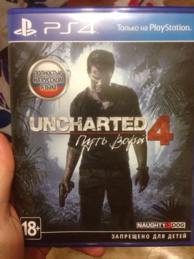Лот: 8091217. Фото: 1. Uncharted 4 ps4. Игры для консолей