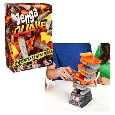 Лот: 15092498. Фото: 1. Jenga Quake настольная игра Hasbro. Детские настольные игры