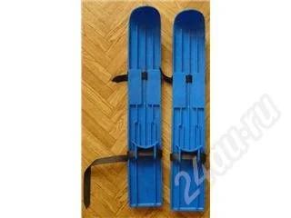 Лот: 7841. Фото: 1. Лыжи пластиковые. Короткие 10... Красноярск