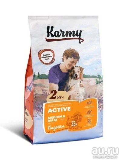 Лот: 18277147. Фото: 1. Karmy (Карми) Active Medium&Maxi... Корма