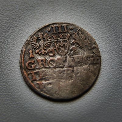 Лот: 25524007. Фото: 1. Польша 3 гроша 1622 Сигизмунд... Древние страны