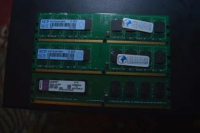 Лот: 6828025. Фото: 1. 1 gb * 4 шт ddr2. Оперативная память