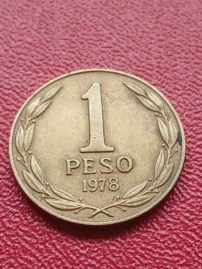 Лот: 22170367. Фото: 1. Чили 1 песо 1978. Америка