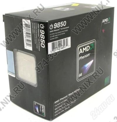 Лот: 667285. Фото: 1. AMD Phenom X4 9850 Black Edition... Процессоры