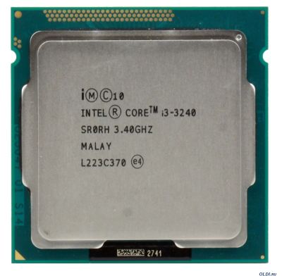 Лот: 7348611. Фото: 1. Процессор intel core i3 3240 для... Процессоры