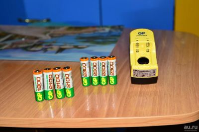 Лот: 8855475. Фото: 1. З/у GP. Аккумуляторы, зарядные