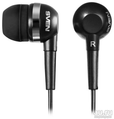 Лот: 9202367. Фото: 1. Наушники Sven SEB-140 1.2м black... Наушники, гарнитуры
