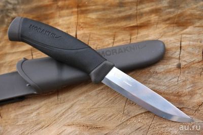 Лот: 15041283. Фото: 1. Нож MORA (Morakniv Companion Anthracite... Ножи, топоры