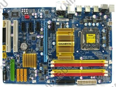 Лот: 1682544. Фото: 1. Материнская плата Gigabyte GA-EP45-DS3L... Материнские платы