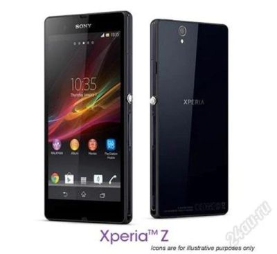 Лот: 2638269. Фото: 1. Sony Xperia Z Черный (С док станцией... Смартфоны