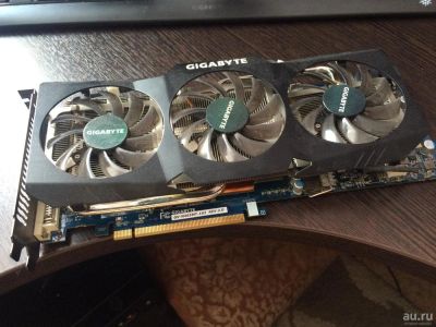 Лот: 7822922. Фото: 1. Сгоревшая видеокарта Geforce GTX... Видеокарты