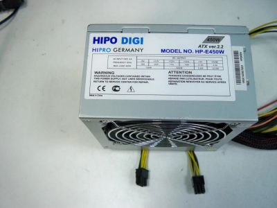 Лот: 11371328. Фото: 1. Блок питания HIPRO HPE450W (450... Корпуса, блоки питания