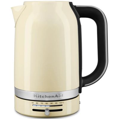 Лот: 24294920. Фото: 1. Чайник KitchenAid, кремовый, 5KEK1701EAC. Чайники, кофемашины, кулеры