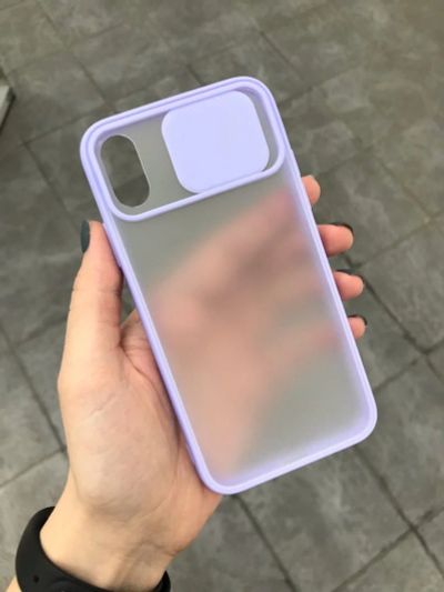 Лот: 16775760. Фото: 1. Чехол iPhone X/XS Матовый Slide... Чехлы, бамперы