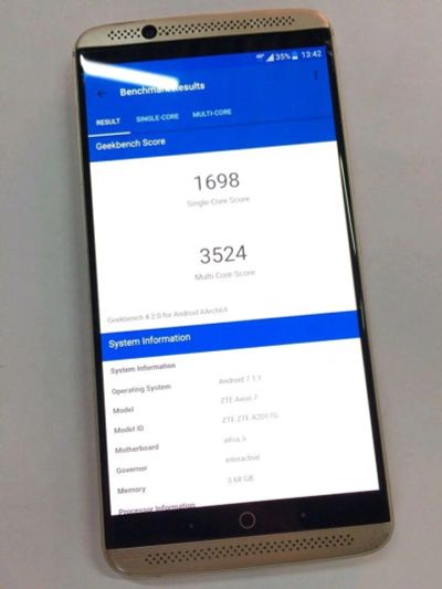 Лот: 11071749. Фото: 1. ZTE AXON 7. Смартфоны