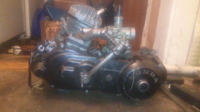 Лот: 5215712. Фото: 1. Двигатель Honda Dio AF18E. Запчасти