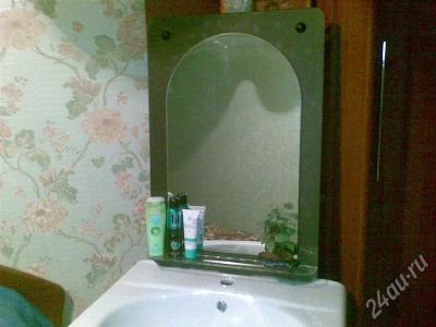 Лот: 526070. Фото: 1. Зеркало для ванной комнаты. Мебель для ванной комнаты