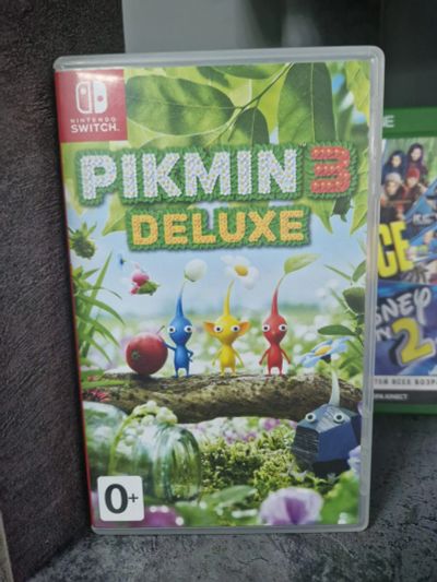 Лот: 25778156. Фото: 1. Игра Pikmin 3 Deluxe (Английская... Игровые приставки, консоли