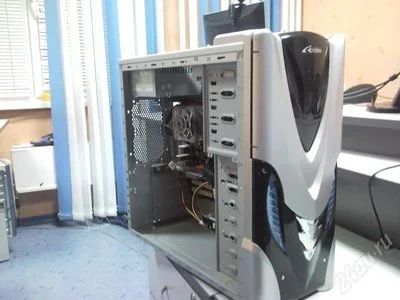Лот: 197234. Фото: 1. Офисный ПК и 15"TFT - Athlon 2100... Компьютеры в сборе