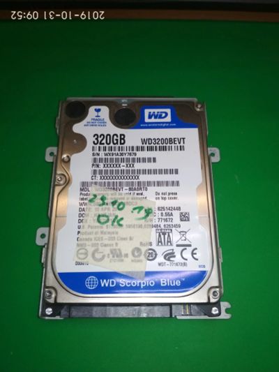 Лот: 14930357. Фото: 1. Жесткий диск для ноутбука HDD... Жёсткие диски (HDD)