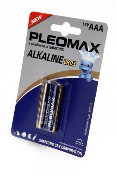 Лот: 16925399. Фото: 1. Батарейки AAA(LR03) PLEOMAX упак... Батарейки, аккумуляторы, элементы питания