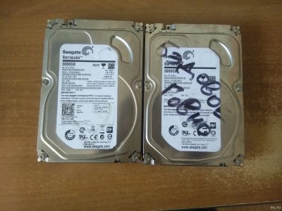 Лот: 14782032. Фото: 1. Жёсткие диски 3 TB Неисправны. Жёсткие диски (HDD)