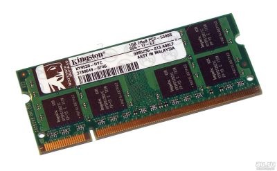 Лот: 9725115. Фото: 1. Kingston KY9530-HYC 1GB DDR2. Оперативная память