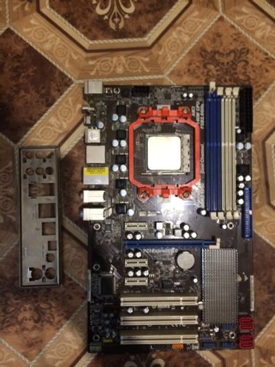 Лот: 10836933. Фото: 1. Asrock M3N78D+AMD Athlon II X2... Комплекты запчастей