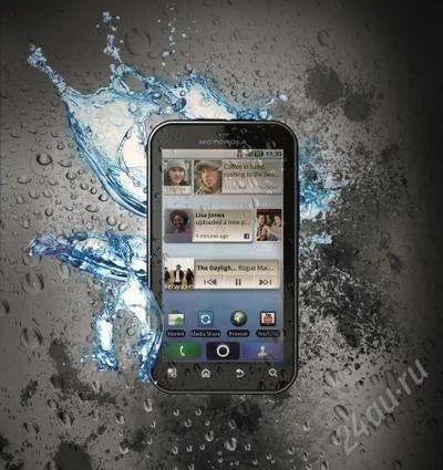 Лот: 869299. Фото: 1. Motorola Defy mb525 Черный =12500руб... Смартфоны