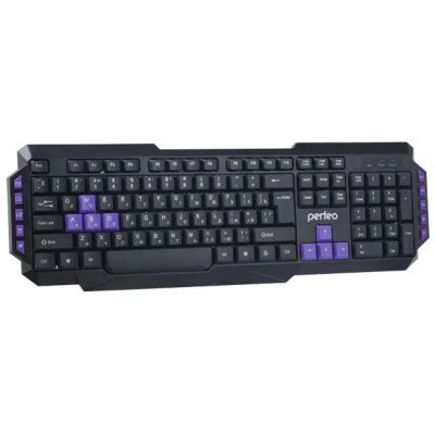 Лот: 24948505. Фото: 1. Игровая клавиатура USB Perfeo... Клавиатуры и мыши