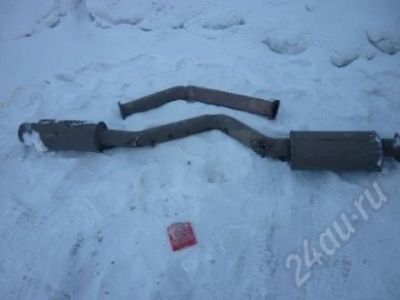 Лот: 728348. Фото: 1. глуитель прямоток полнастью ттрасса... Двигатель и элементы двигателя