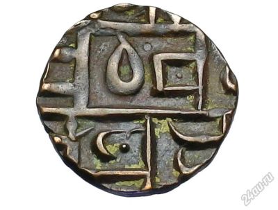 Лот: 5922591. Фото: 1. Королевство бутан 0,5 паиса! 19... Азия