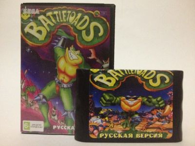 Лот: 16869025. Фото: 1. Battletoads Sega игра. Игры для консолей