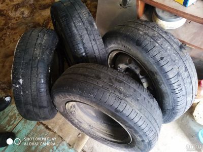 Лот: 15751226. Фото: 1. Колёса в сборе 185/70 R14 4x100. Шины на дисках