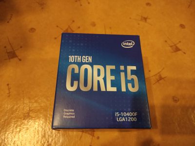 Лот: 17288439. Фото: 1. Intel Core i5 10400f Box. Процессоры