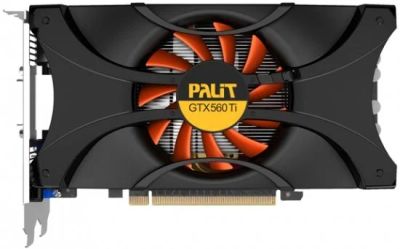 Лот: 9805976. Фото: 1. GTX 560 TI Palit. Видеокарты
