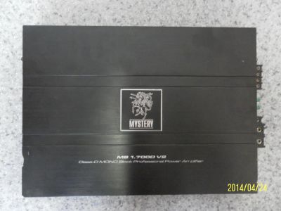 Лот: 4013755. Фото: 1. Mystery MB 1.700D V2. Усилитель... Усилители