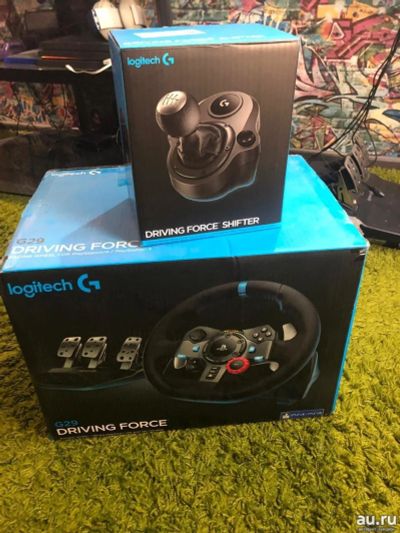 Лот: 14315030. Фото: 1. Руль Logitech G29. Аксессуары для игровых приставок, консолей, геймпады