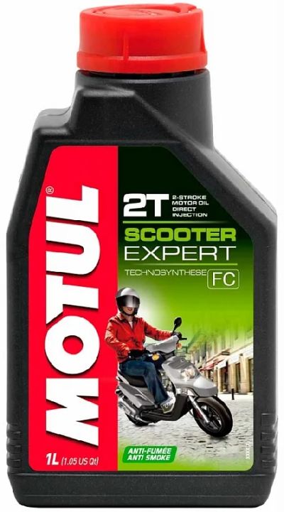 Лот: 7648659. Фото: 1. MOTUL SCooTER ExPERT 2T 1л. Масла, жидкости